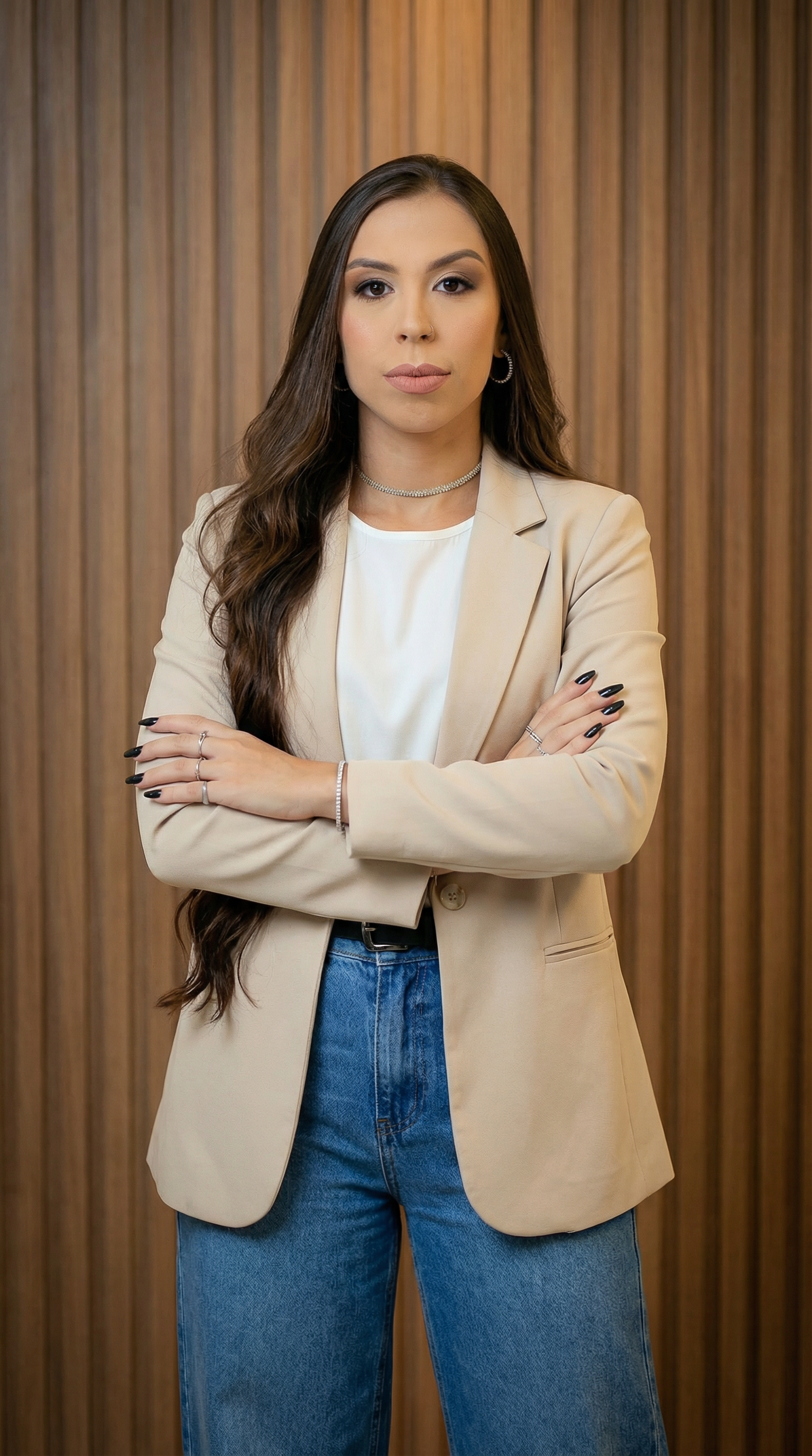 Rafaela Condé em retrato institucional